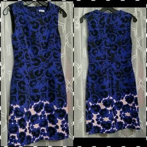 [Marcs Australia] blue black blush floral dress